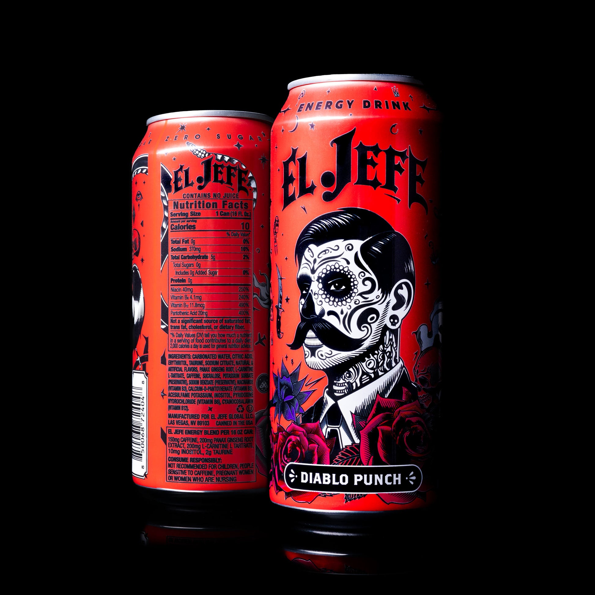 EL JEFE DIABLO PUNCH ENERGY DRINK